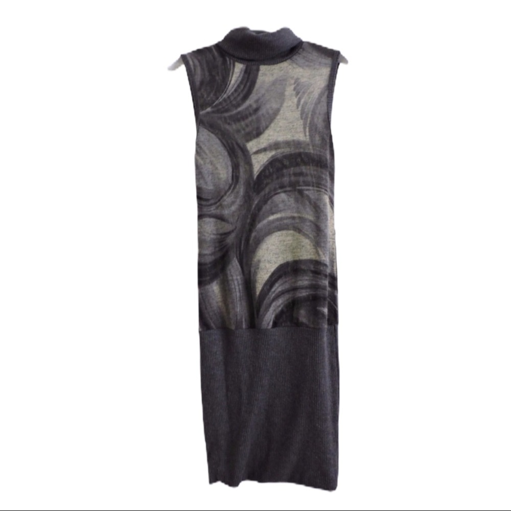 Verdict Gray Swirl Dress